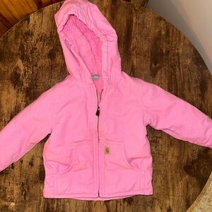Carhartt Pink Kids Puffer Jacket